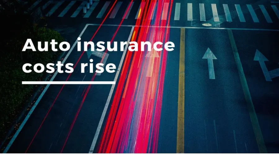 Auto Insurance Costs Increase