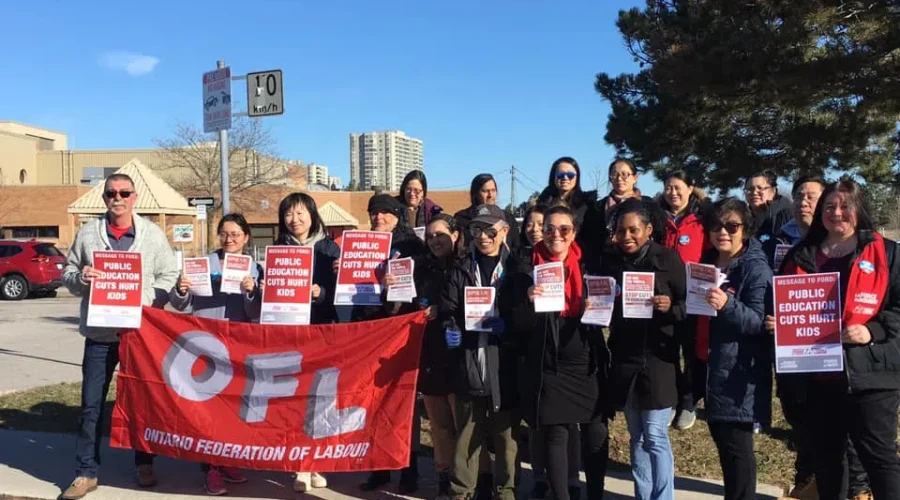 Labour Rallies Against Ford Government