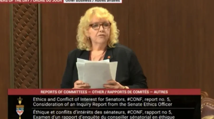 Senate Committee Recommends Suspension Again For Lynn Beyak