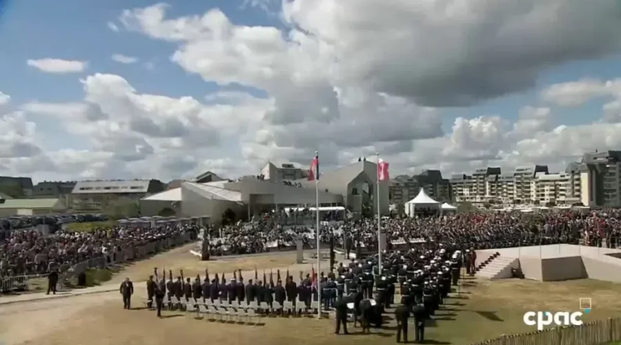 D-Day Commemoration Ceremony At Juno Beach