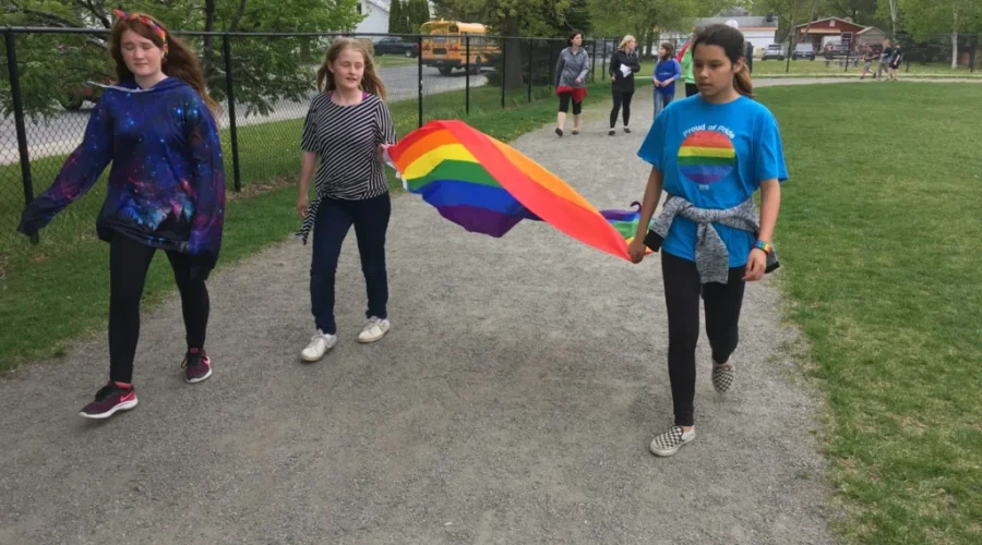 Robert Moore Students Walk In The Name Of Pride