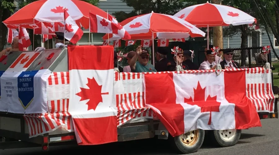 Canada Day Parade Winners