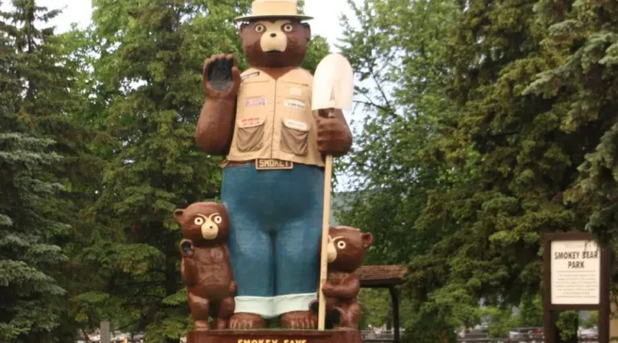 July 4th And Smokey The Bear Celebrated In International Falls