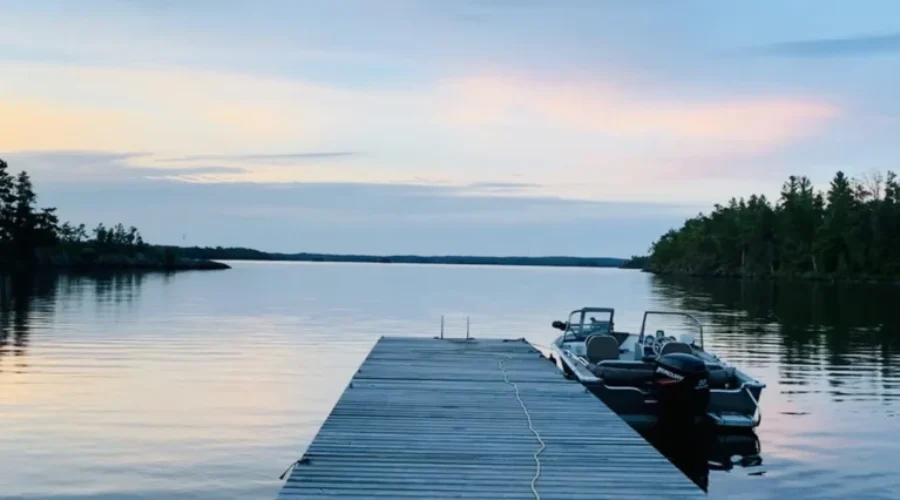 Sitting On The Dock Of Swell Bay