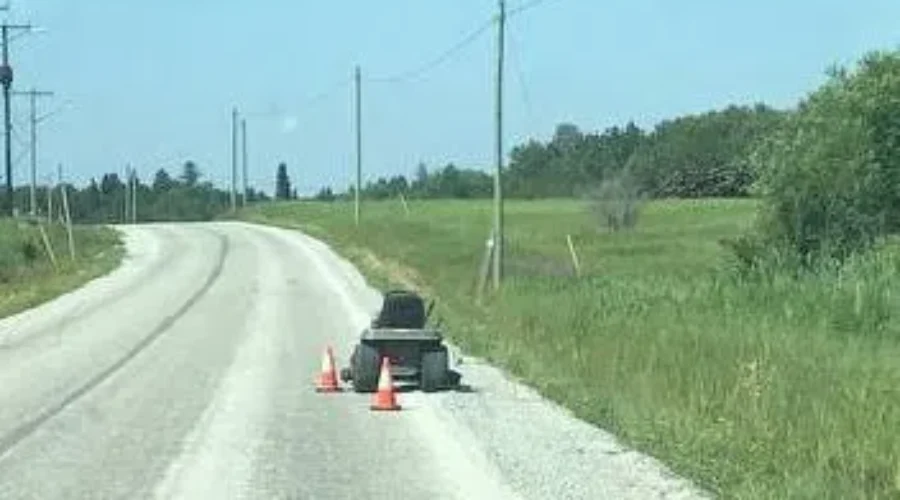 Lawn Tractor Driver Bust For Impaired – Twice