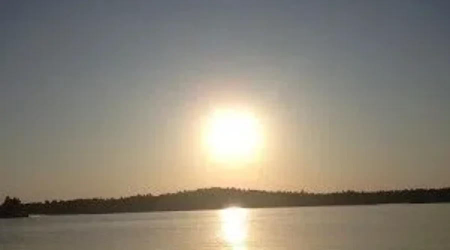 Summer Sunset On The Water