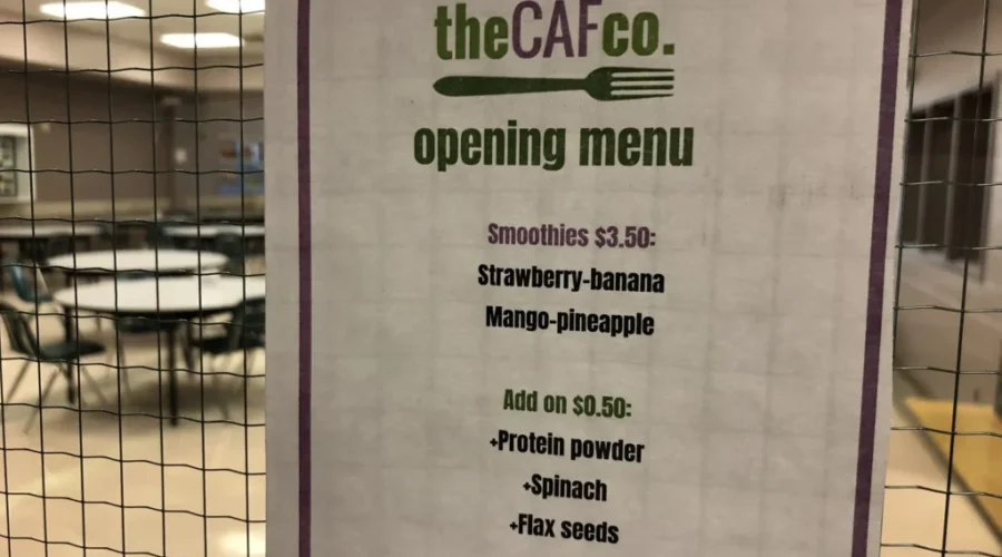 Cafeteria Now Open