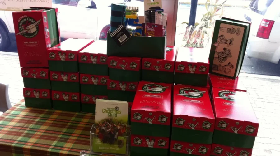 Shoeboxes Now Available For Operation Christmas Child