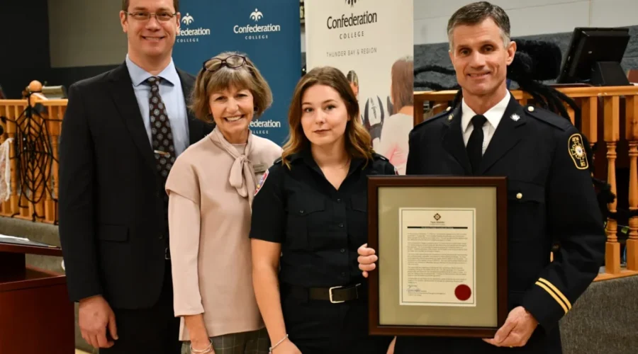 Area Woman Honoured For Heroism