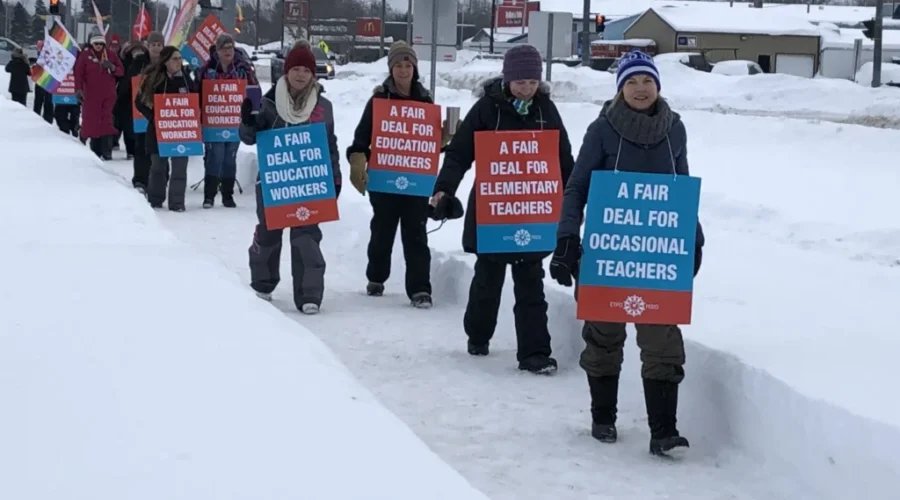 Local ETFO Members Take Part In Rotating Strikes