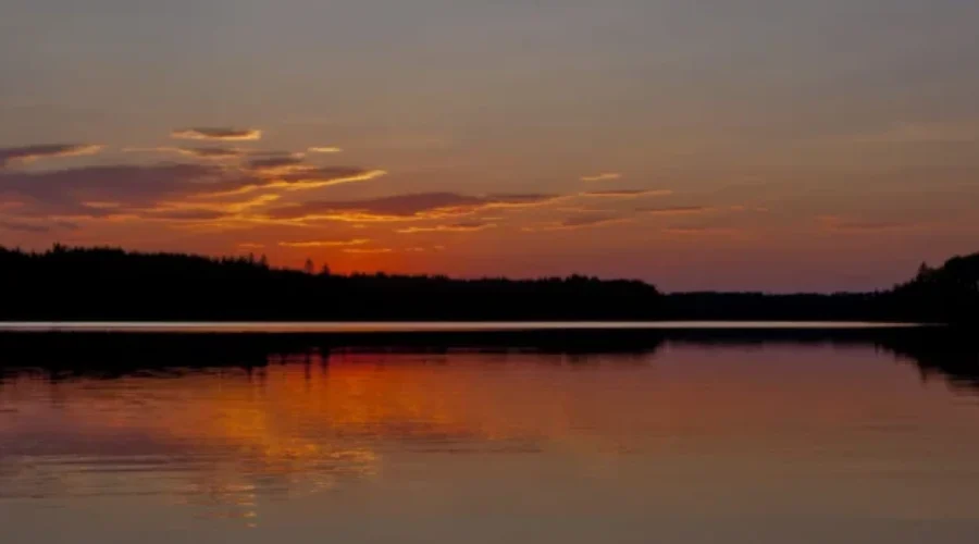 Sunset on Ord Creek Bay