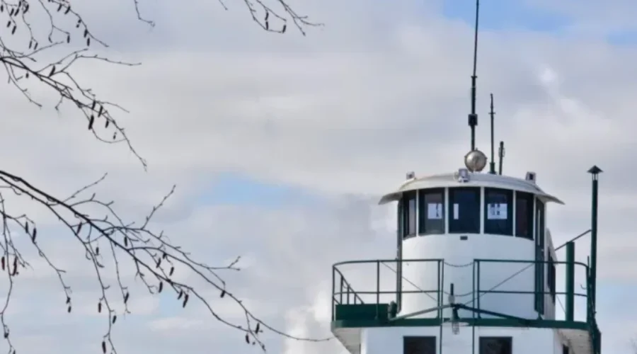 The Hallett during some nicer winter weather