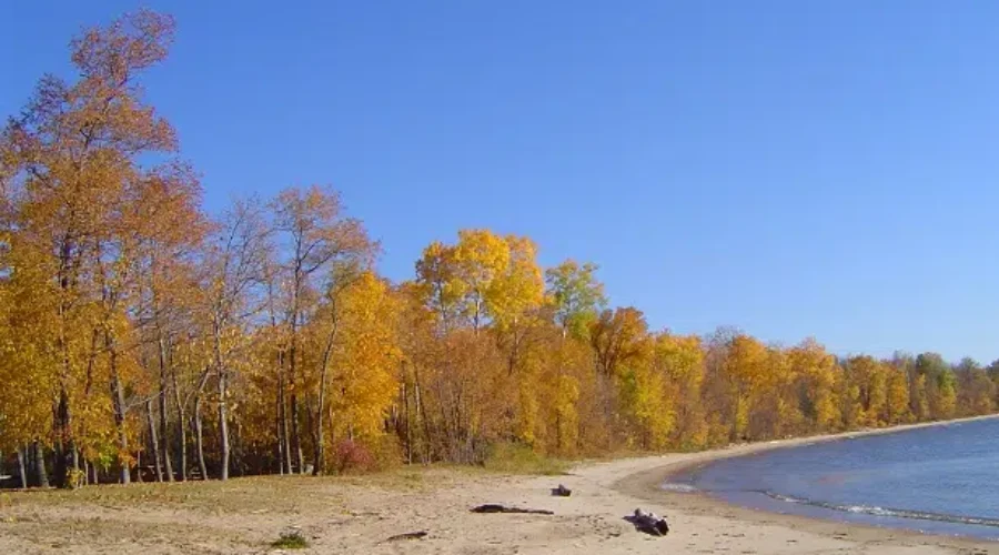 Fall at Oscar’s Bay Beach