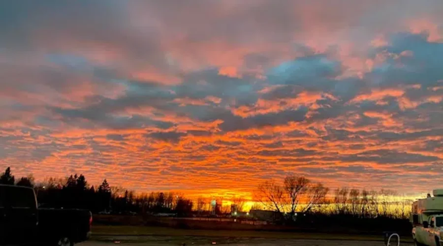 Fall Sunset In Fort Frances