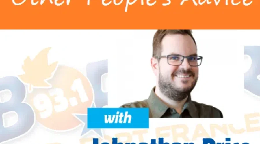 Other People’s Advice: With Johnathan Price – Nov. 16th – 20th 2020