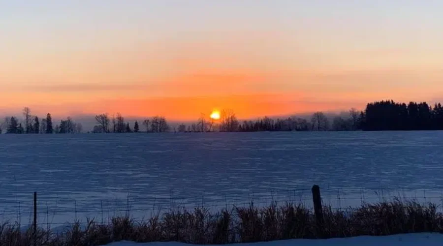 Sunrise on Highway 602