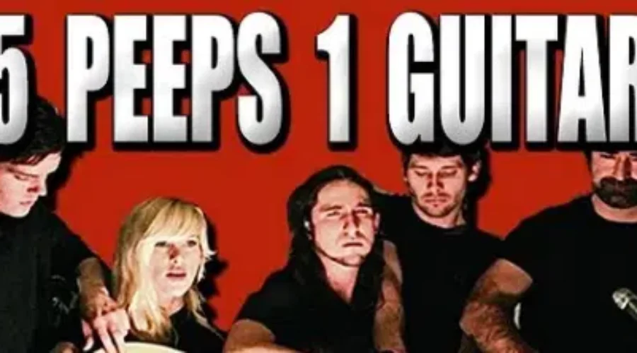 Walk Off The Earth Covering “Somebody That I Used To Know” Playing One Guitar Together