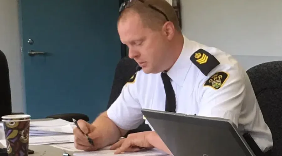 New Detachment Commander On The Job