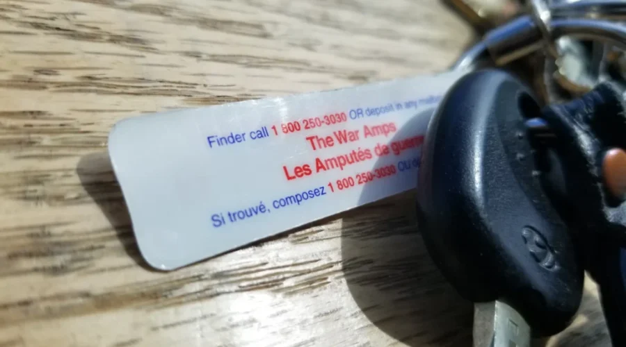 War Amps Mark 75 Years Of Key Tags