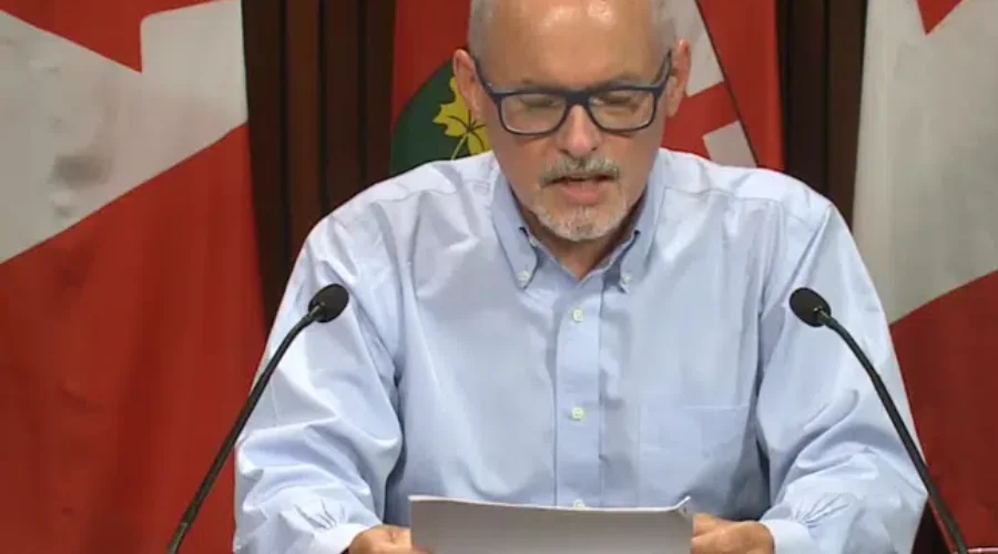 Chief Medical Of Health Makes A Call For Arms