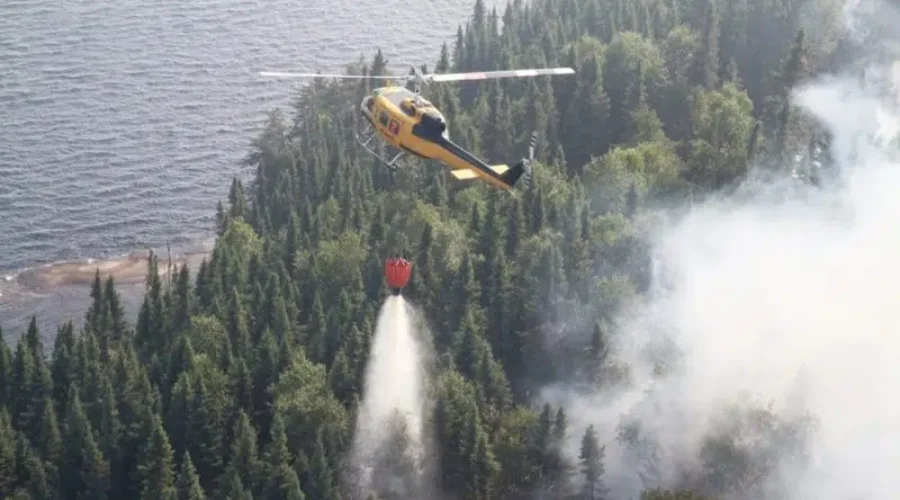 Red Lake Forest Fire Update