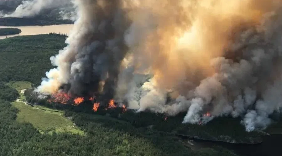 Little To No Change In Red Lake Fire Situation