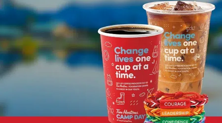 It’s Camp Day At Tim Hortons