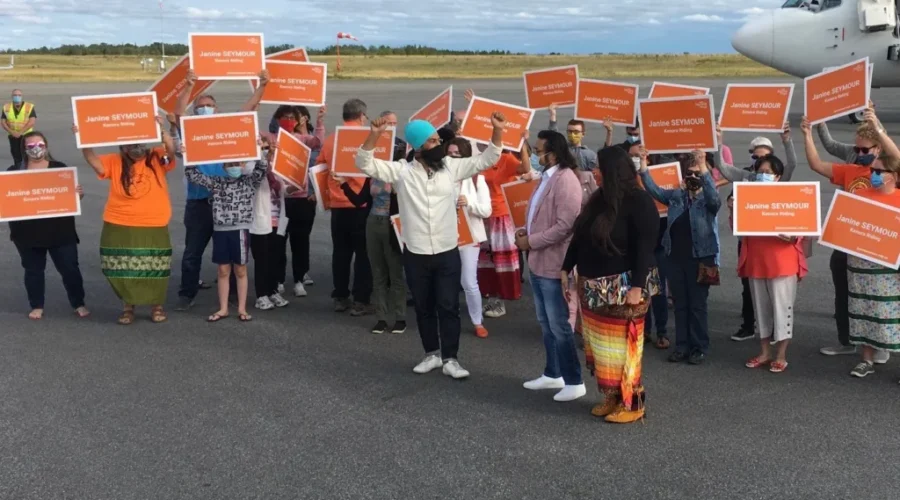 Singh Brings His NDP Campaign To Kenora