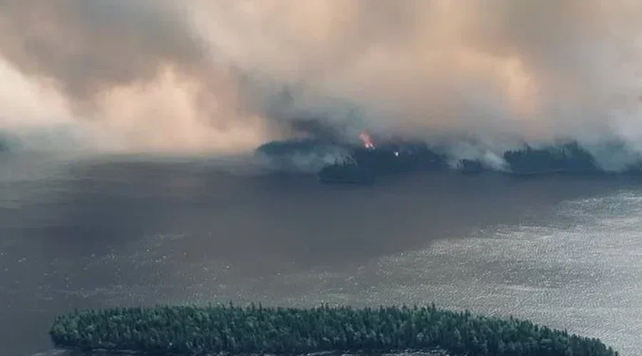 Red Lake Fires No Longer A Threat To Area Communities