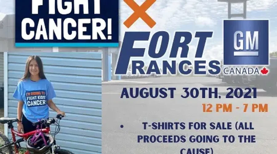 Kids 4 Cancer Great Cycling Challenge of Canada Fundraiser: Cadence Sinclair & Jolene Richert