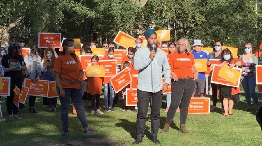 Second Campaign Visit For NDP Leader to NWO