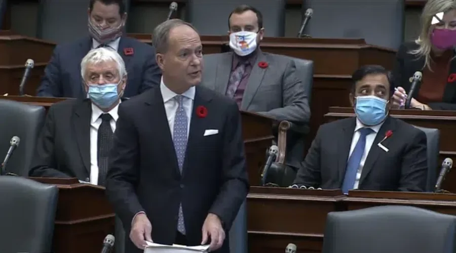 Ontario Projecting $21.5B Deficit For 21-22