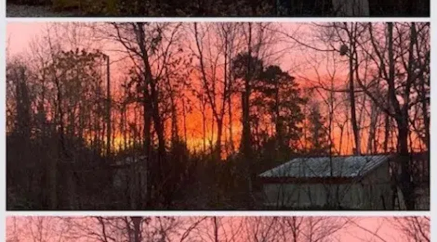 Sunrise Before The Snow