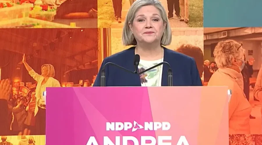 NDP Supporters Show Support For Provincial Leader