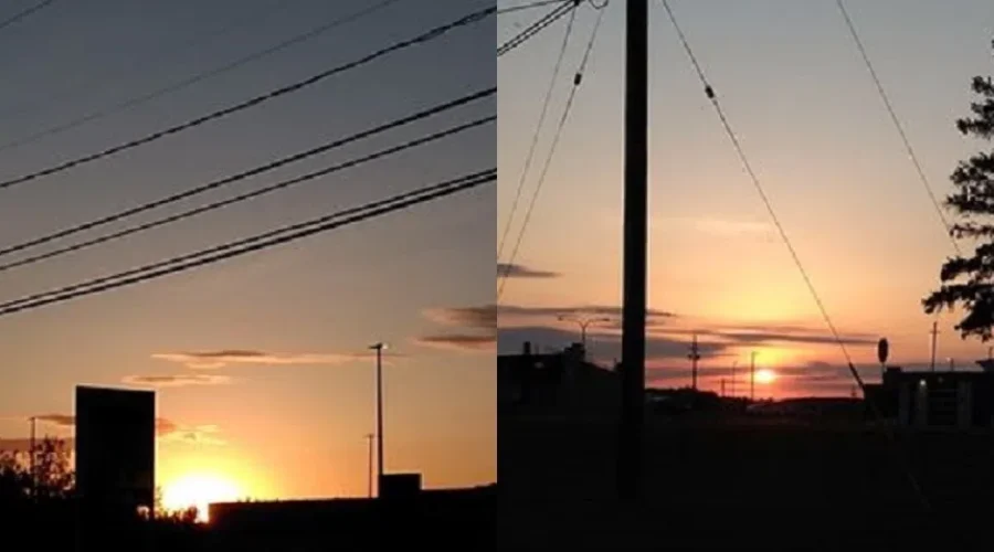 Summer Sunrise And Sunset