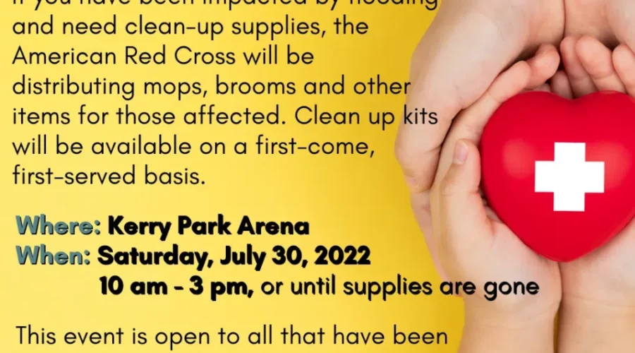 Clean-up Supplies Up for Grab