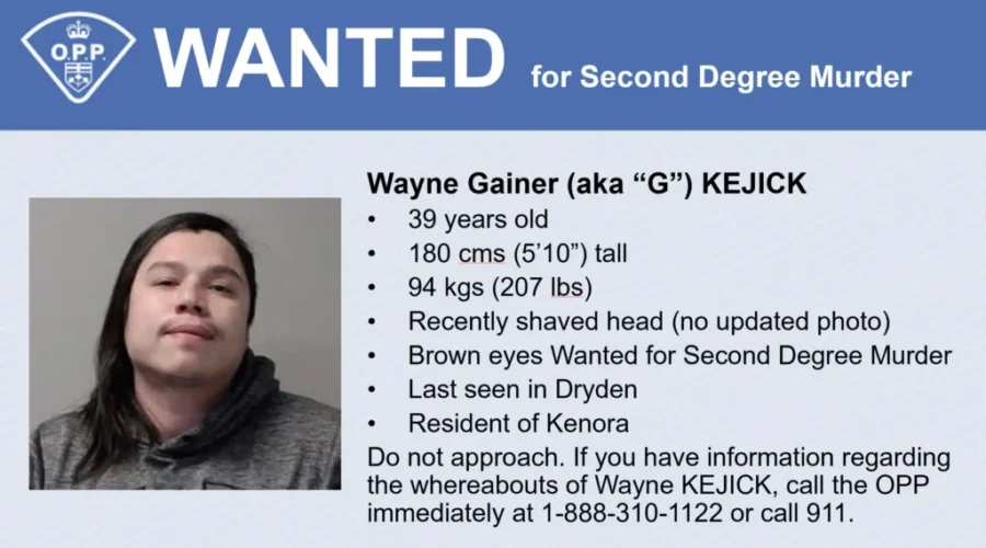 OPP Search for Second Suspect in Dryden Death