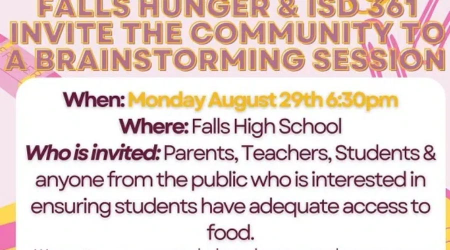 “Let’s Combat Hunger In Our School” – Ashley Hall – Falls Hunger Coalition – Interview