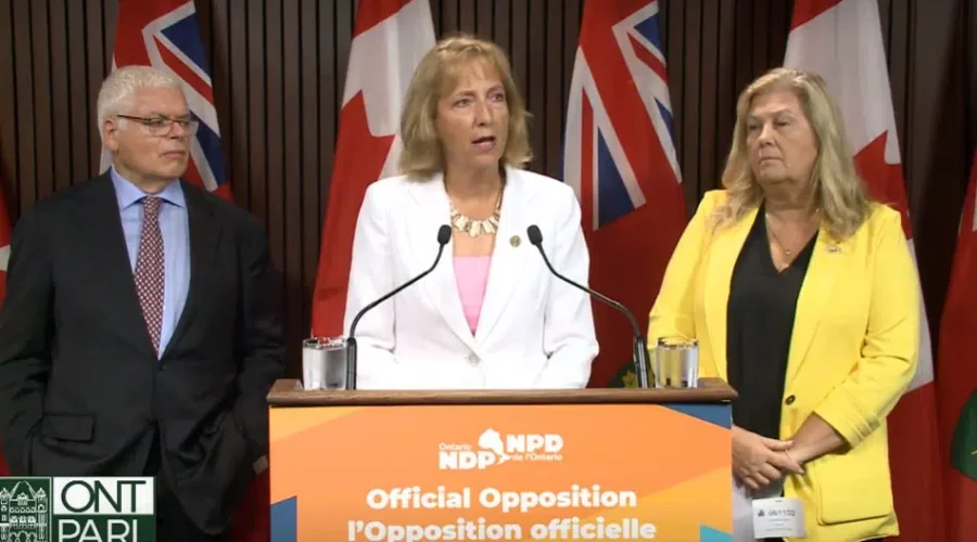 NDP Seeks Safety for Health Care Workers