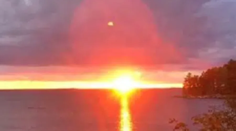 An August Sunset On Hopkins Bay