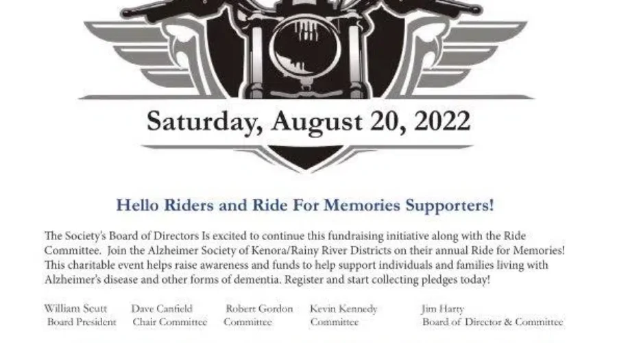 Ride For Memories – Alzheimer Society of Kenora/Rainy River Districts – Rossana Tomashowski Interview