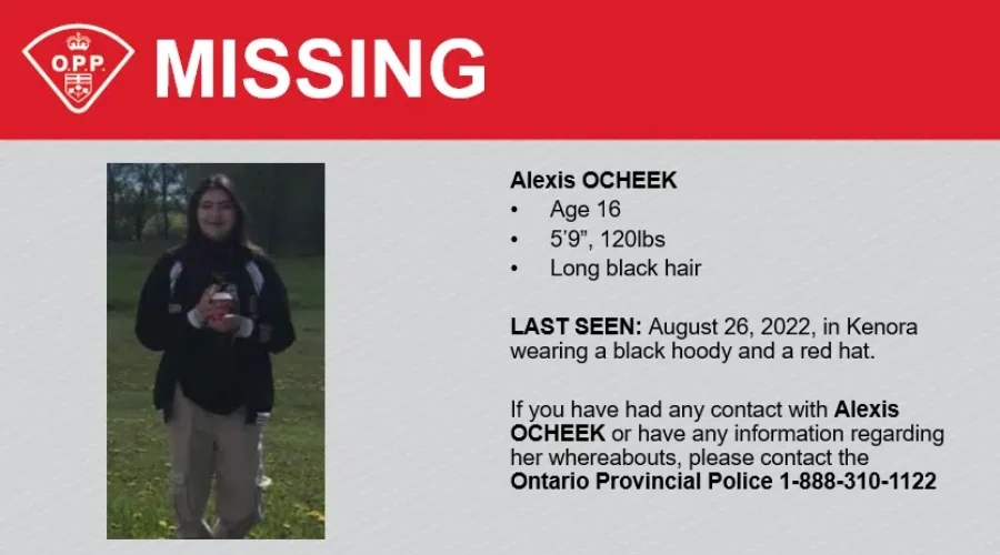 OPP Searching For Missing Teen
