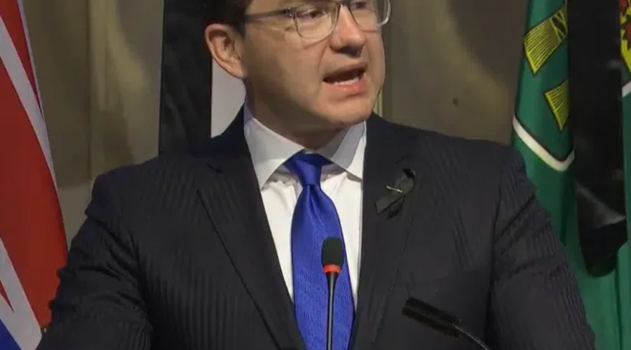 Poilievre Gives First Address To Conservative Caucus