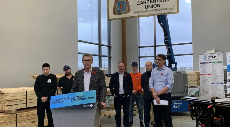 Skilled Trades Funding Coming to Thunder Bay