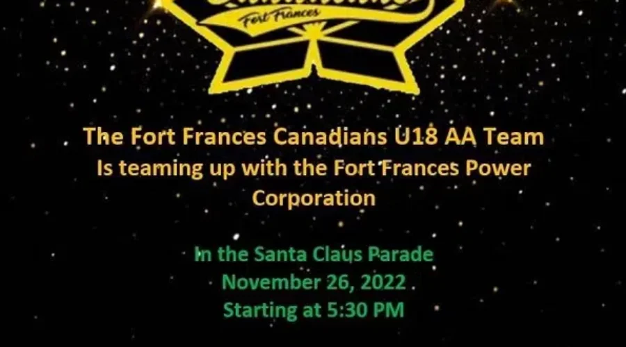 Fort Frances Canadians U18 & FFPC Christmas Parade Drive For UNFC – Chandra Colling Interview