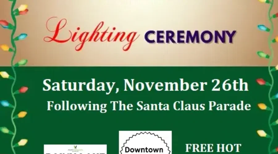 Christmas Tree Lighting In Rainy Lake Square – Fort Frances BIA – Scott Krienke-Turvey Interview