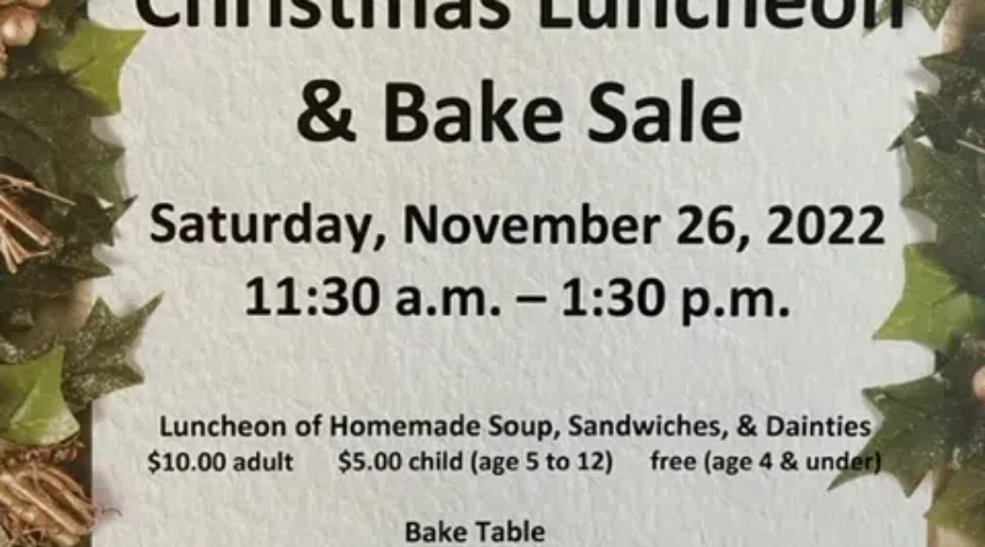 Knox United Church Christmas Luncheon And Bake Sale – Ruth Brockie Interview