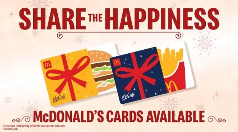 The McDonald’s “Festive Favourites” Contest