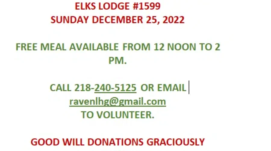 International Falls Christmas Day Dinner – Holy Trinity Episcopal Church – Decan Leland Grim Interview