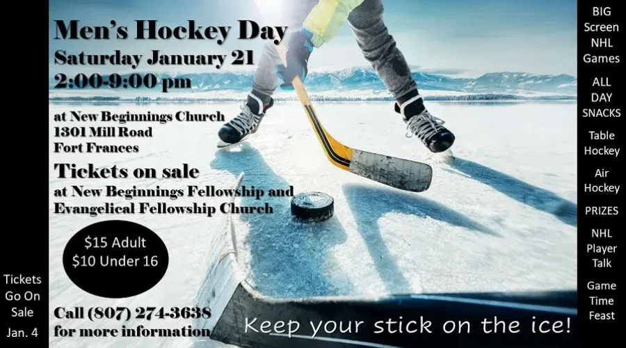 Hockey Day Event – New Beginnings Fellowship – Pastor John Telman Interview